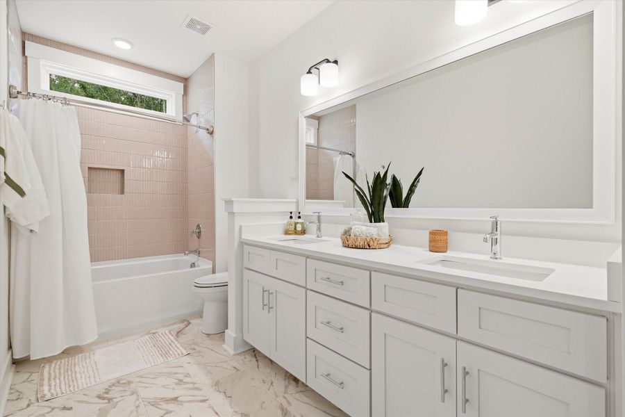 Furnished interior view inside a new home in , Mount Pleasant (Image 41).