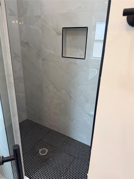 Close-up of interior finishes inside a home in , Spring (Image 8).