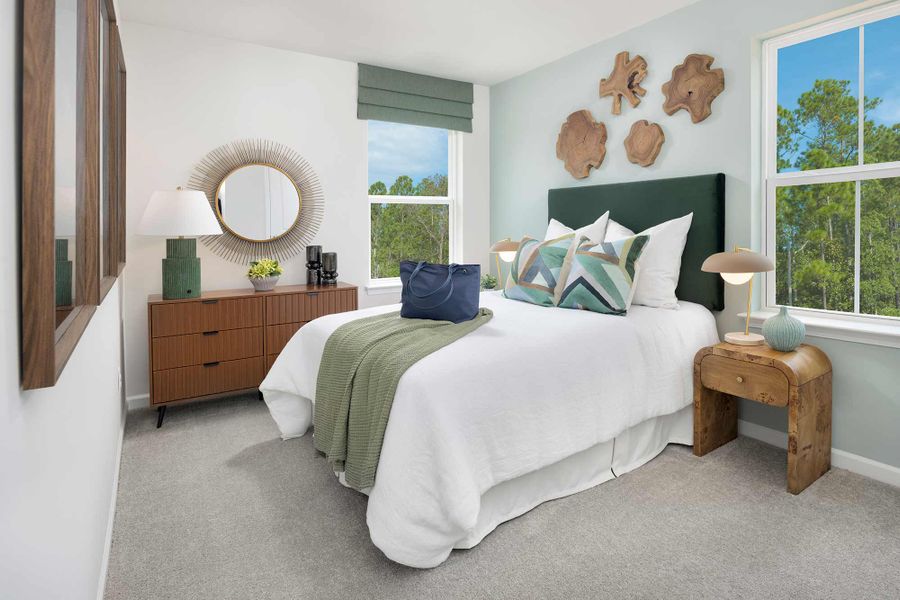 Representative furnished interior of a home built from the The Wingspan II by David Weekley Homes in The Townes at Cadia Village, Matthews (Image 4). Representative furnished interior of a home built from the The Wingspan II by David Weekley Homes in The Townes at Cadia Village, Matthews (Image 4).
