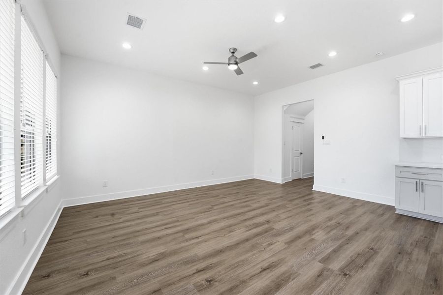 Spacious, unfurnished interior of a new home in , Houston (Image 15). Spacious, unfurnished interior of a new home in , Houston (Image 15).