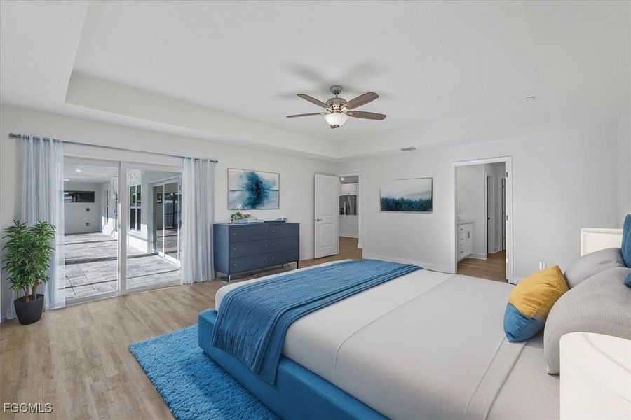 Furnished interior view inside a new home in Cape Coral, Cape Coral (Image 8).