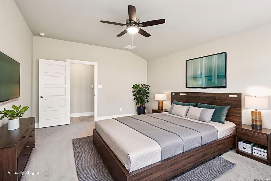 Furnished interior view inside a new home in Lark Canyon, New Braunfels (Image 12).