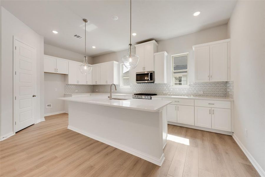Furnished interior view inside a new home in City Point, North Richland Hills (Image 12).