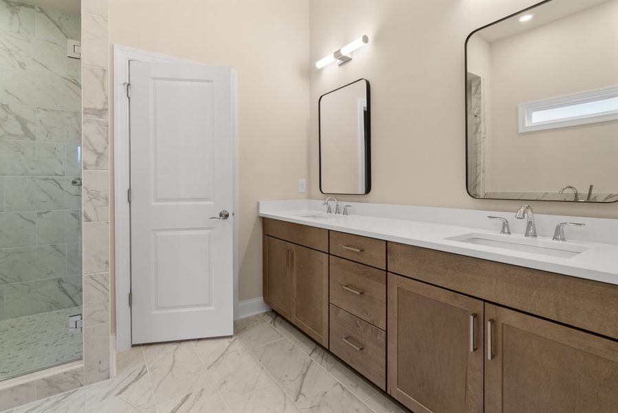 Representative furnished interior of a home built from the The Stafford by The Providence Group in Waterside Single Family, Peachtree Corners (Image 16).