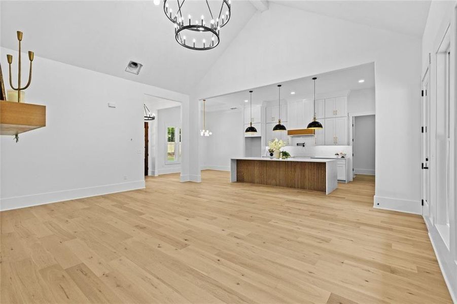 Spacious, unfurnished interior of a new home in , Monroe (Image 53).