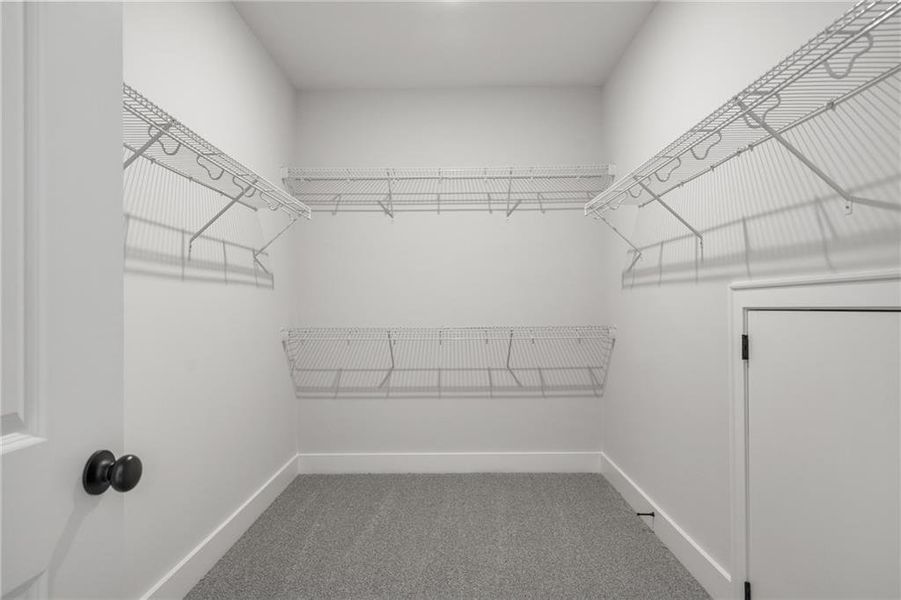 Furnished interior view inside a new home in Yellowstone Farms, Cumming (Image 19).