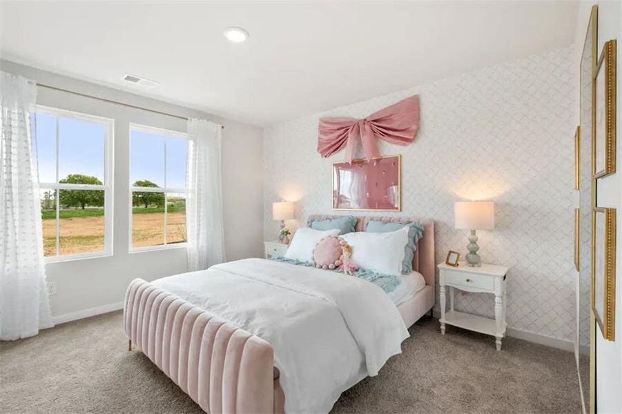 Furnished interior view inside a new home in Hawthorne Reserve, Dallas (Image 15).