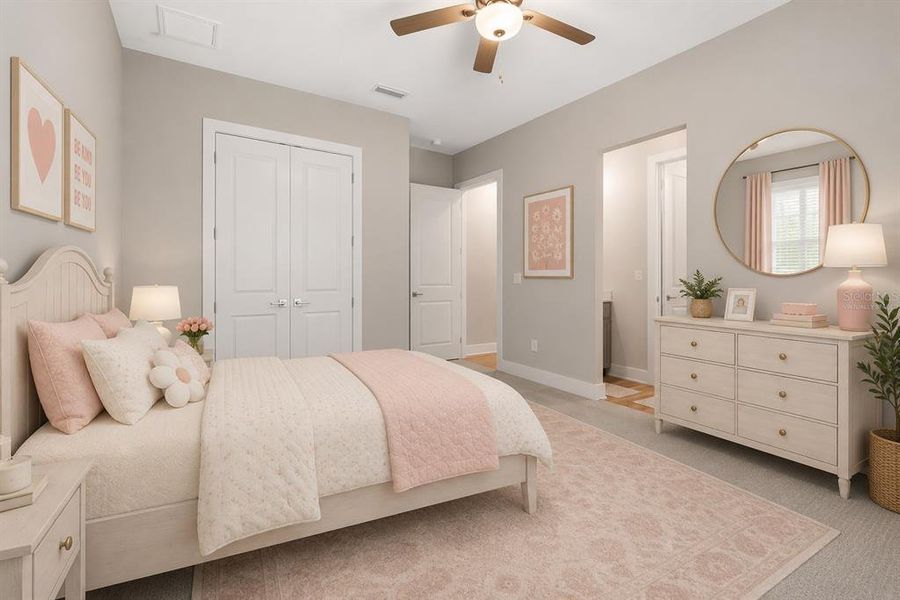Furnished interior view inside a new home in Bella Terra, Hudson (Image 5). Furnished interior view inside a new home in Bella Terra, Hudson (Image 5).