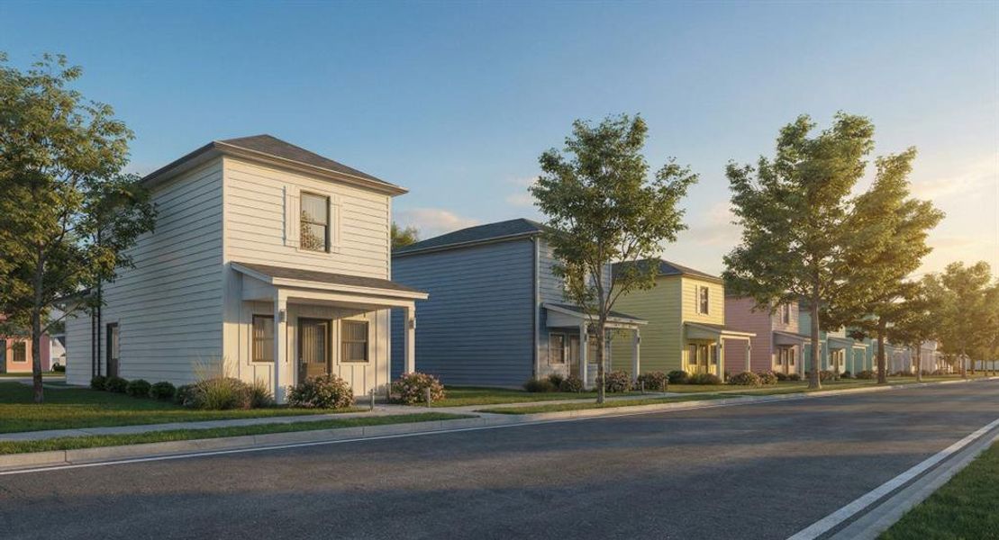 Front exterior of a new home in , Waco, TX, highlighting curb appeal (Image 22).