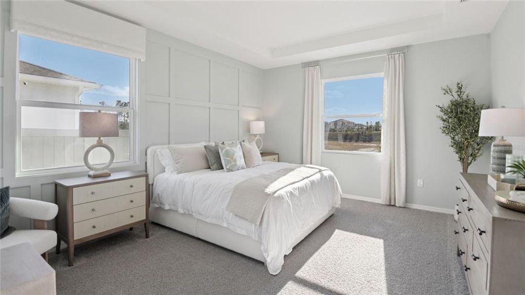 Furnished interior view inside a new home in Tartan Farms at Winding Oaks, Ocala (Image 18).