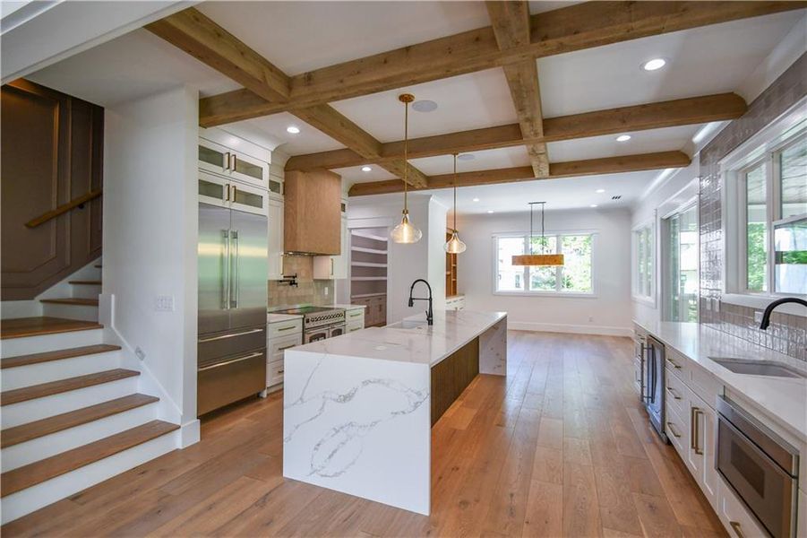 Furnished interior view inside a new home in , Hoschton (Image 15).