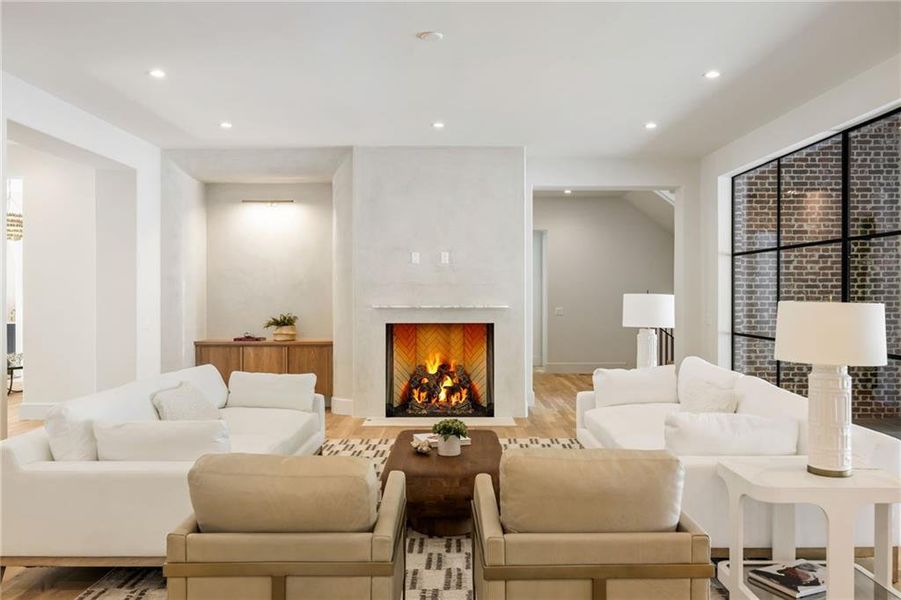 Furnished interior view inside a new home in , Atlanta (Image 26). Furnished interior view inside a new home in , Atlanta (Image 26).