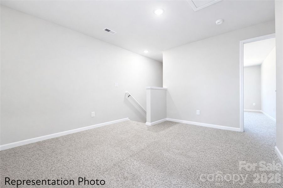 Spacious, unfurnished interior of a new home in , Charlotte (Image 30).