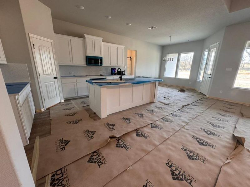 In-progress construction of a new home in Oak Grove Addition, Springtown, TX (Image 11). In-progress construction of a new home in Oak Grove Addition, Springtown, TX (Image 11).