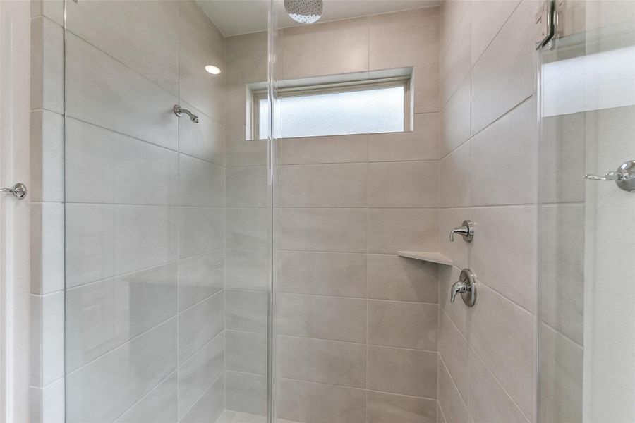 Close-up of interior finishes inside a home in , Houston (Image 18).