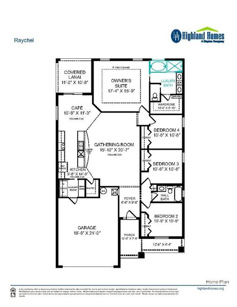 Raychel - Home Layout