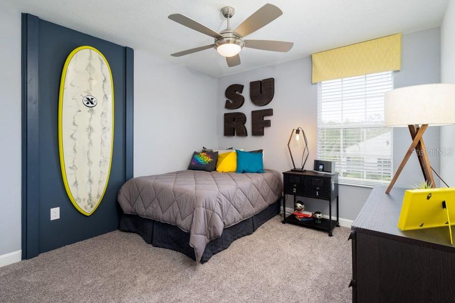 Furnished interior view inside a new home in Wellness Ridge, Clermont (Image 11).