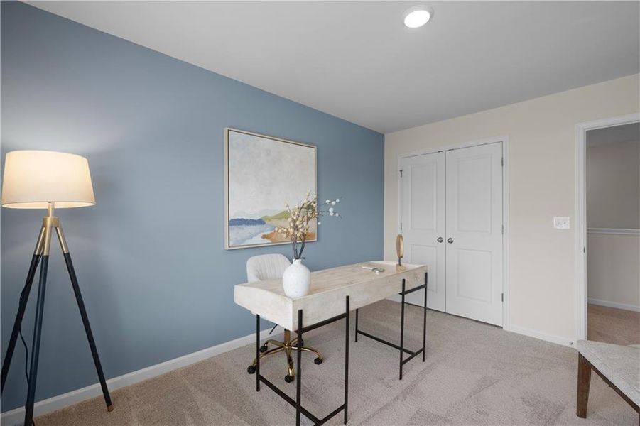 Furnished interior view inside a new home in Walden Park – The Retreat, Jonesboro (Image 17).