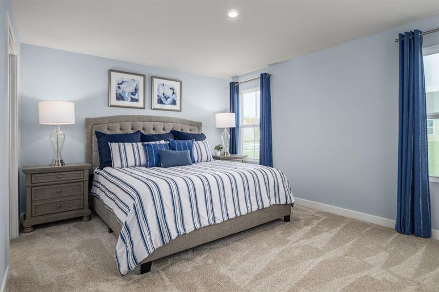 Furnished interior view inside a new home in Reidville Town Center Cottages, Duncan (Image 14).