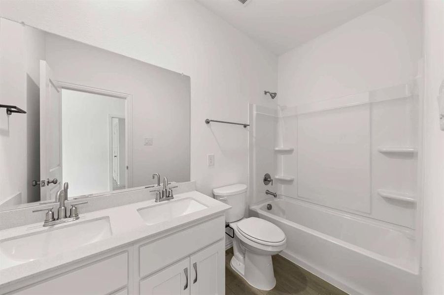 Furnished interior view inside a new home in Devonshire 40s, Forney (Image 15).