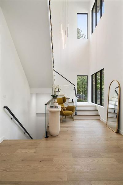 Furnished interior view inside a new home in , Atlanta (Image 16). Furnished interior view inside a new home in , Atlanta (Image 16).