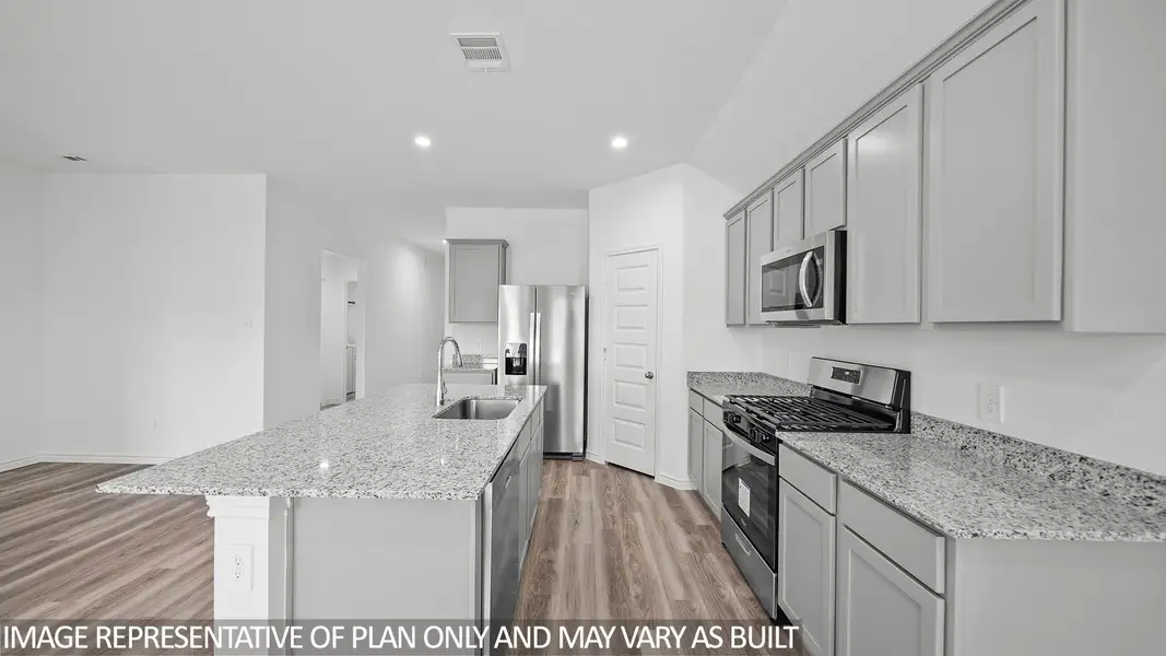 Furnished interior view inside a new home in Holly Trails, Sour Lake (Image 5).