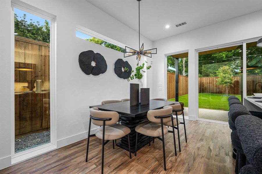 Furnished interior view inside a new home in , Dallas (Image 6). Furnished interior view inside a new home in , Dallas (Image 6).