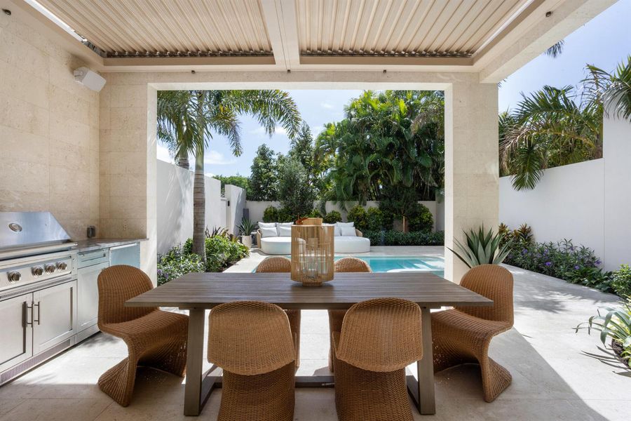 Private Backyard