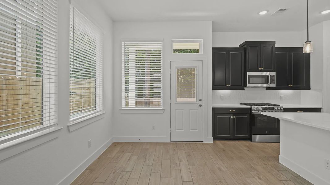 Furnished interior view inside a new home in Santa Rita Ranch, Liberty Hill (Image 5).