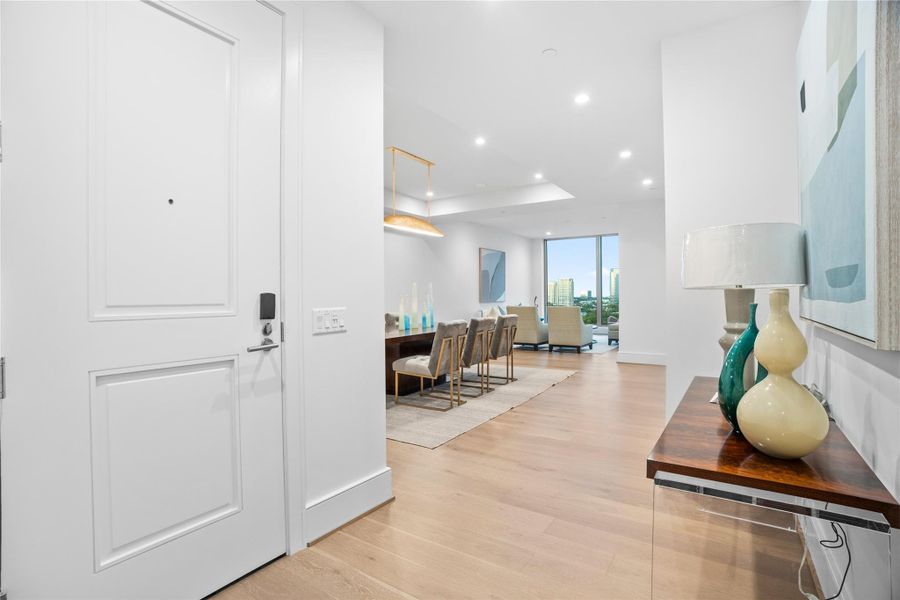 Furnished interior view inside a new home in Hawthorne, Houston (Image 5). Furnished interior view inside a new home in Hawthorne, Houston (Image 5).