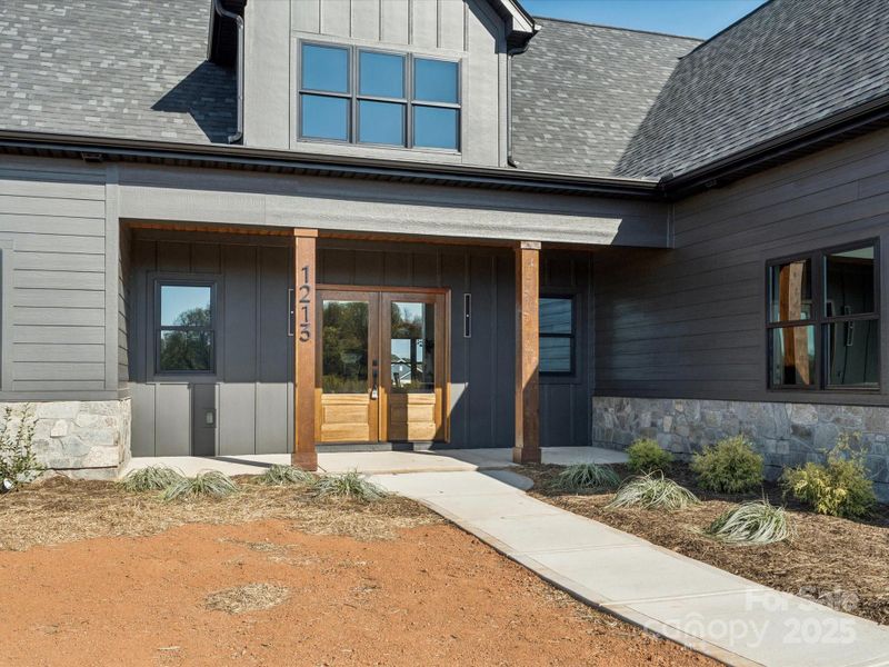 Exterior details and patio area of a home in , Salisbury (Image 29).