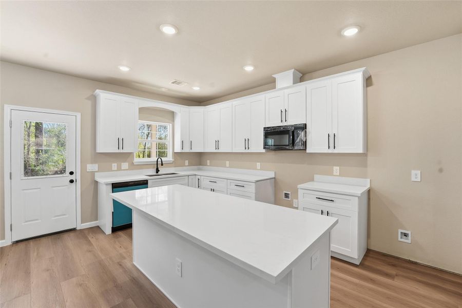 Furnished interior view inside a new home in , Crosby (Image 10).