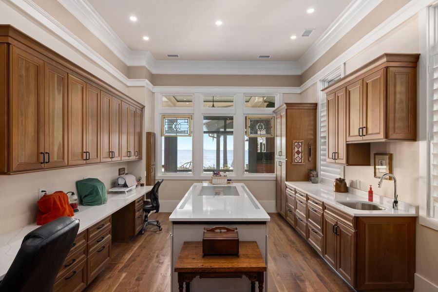 Furnished interior view inside a new home in , Bonneau (Image 7).