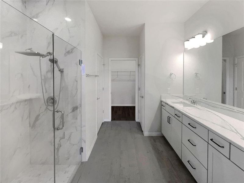 Furnished interior view inside a new home in , Kissimmee (Image 12).