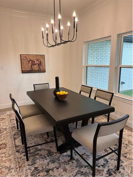 Furnished interior view inside a new home in , Weatherford (Image 12).