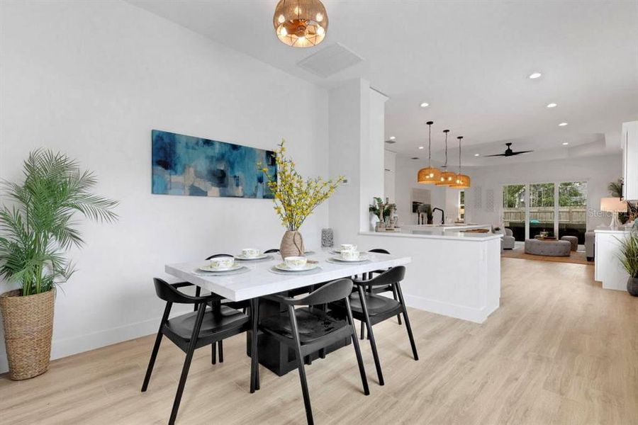 Furnished interior view inside a new home in , Dunedin (Image 46). Furnished interior view inside a new home in , Dunedin (Image 46).
