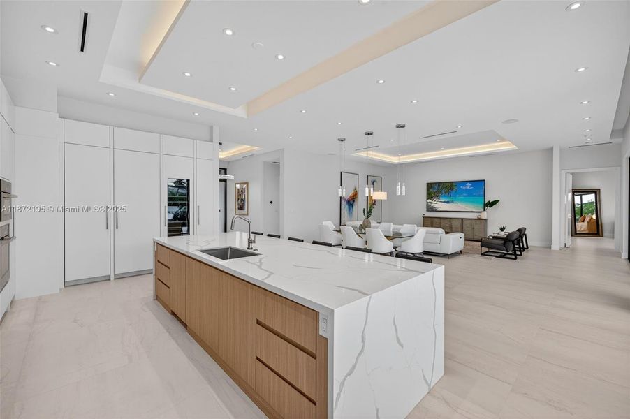 Furnished interior view inside a new home in , Fort Lauderdale (Image 11).