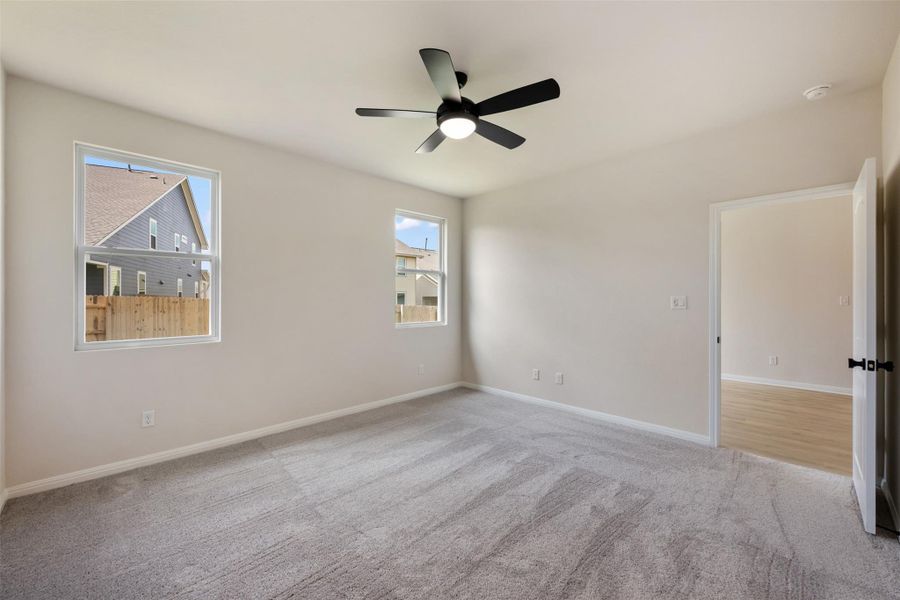 Spacious, unfurnished interior of a new home in Cannon Ranch, Dripping Springs (Image 22).