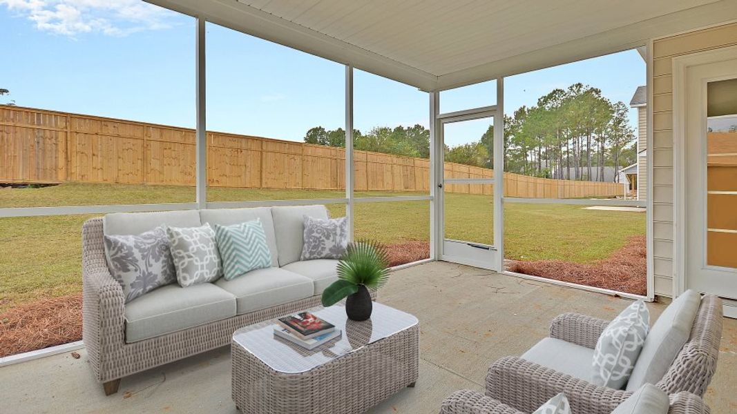 Bluffton Optional Screened Porch Bluffton Optional Screened Porch