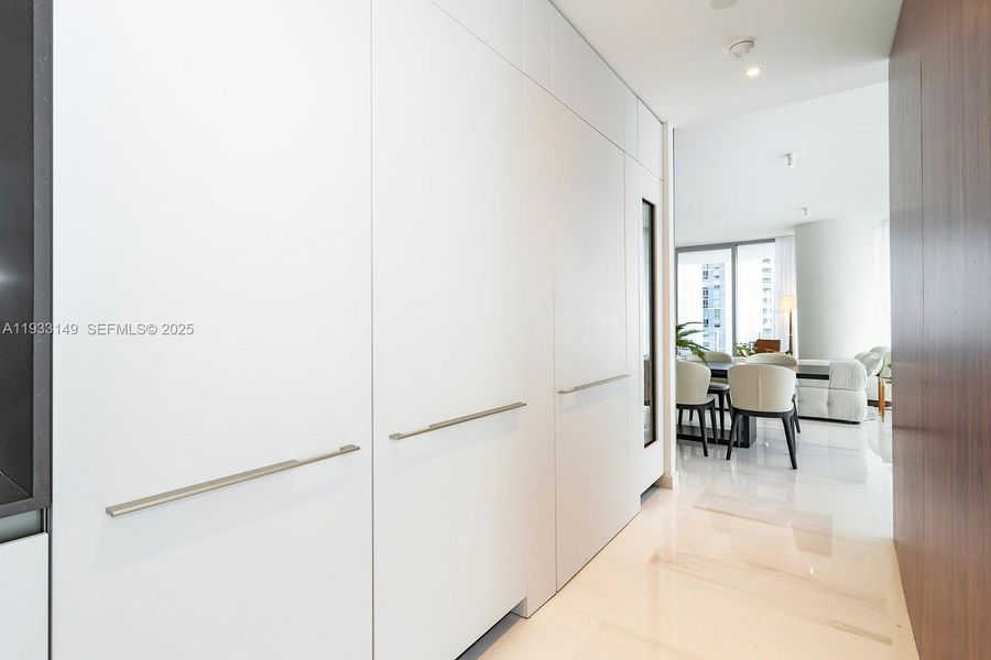 Furnished interior view inside a new home in , Miami (Image 30).