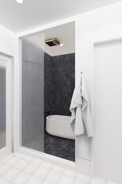 Furnished interior view inside a new home in , Charleston (Image 10).