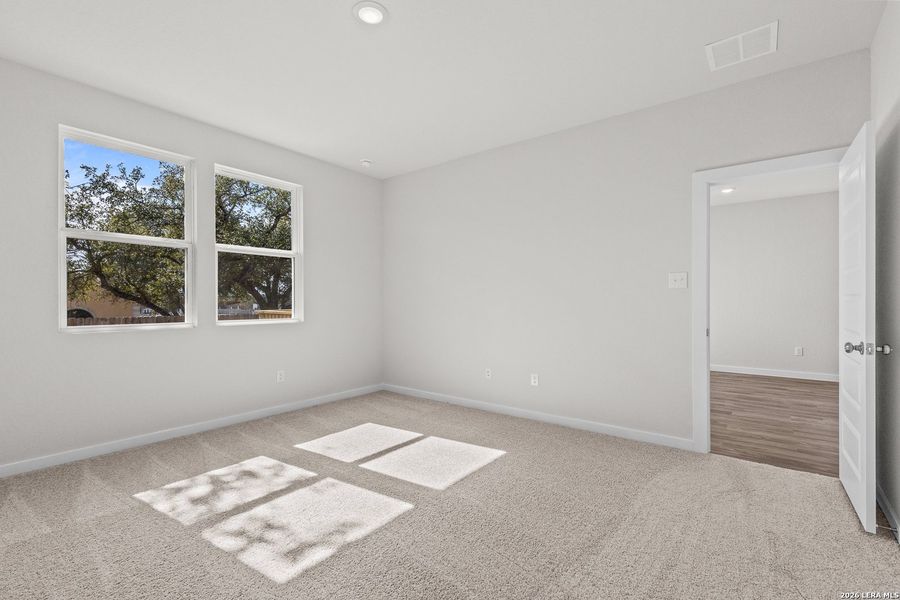 Spacious, unfurnished interior of a new home in Park Place, New Braunfels (Image 9). Spacious, unfurnished interior of a new home in Park Place, New Braunfels (Image 9).