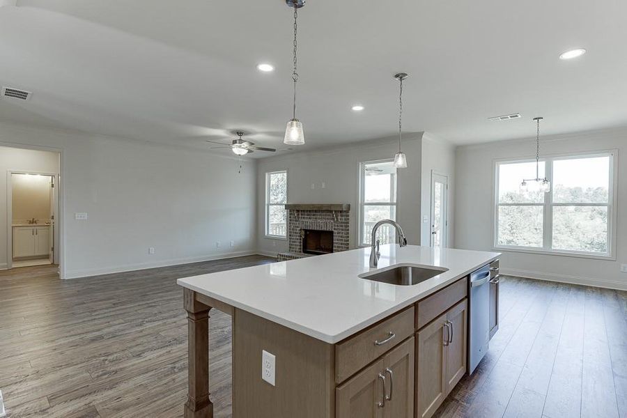 Furnished interior view inside a new home in , Jefferson (Image 9).