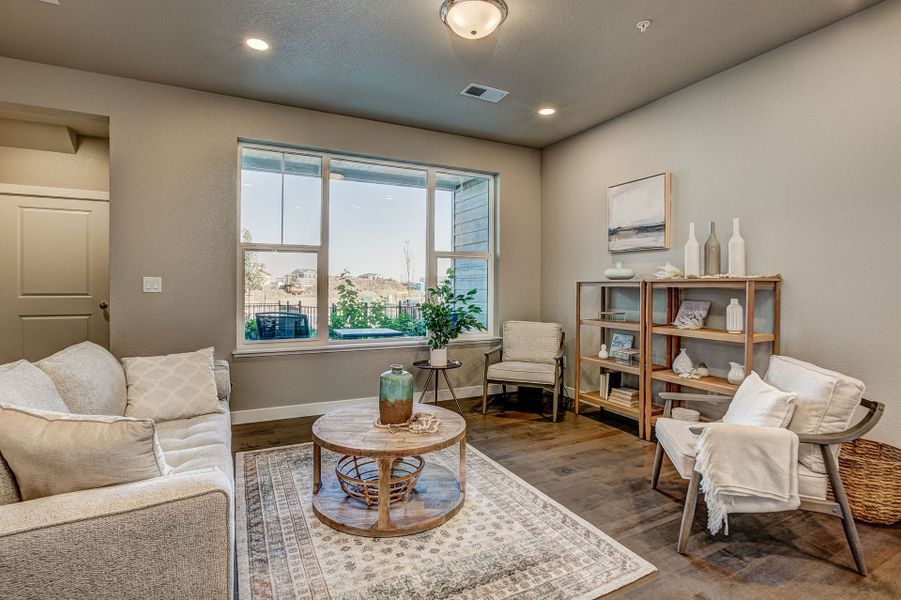 Representative furnished interior of a home built from the The Cascade by Landmark Homes in The Lakes at Centerra, Loveland (Image 7). Representative furnished interior of a home built from the The Cascade by Landmark Homes in The Lakes at Centerra, Loveland (Image 7).