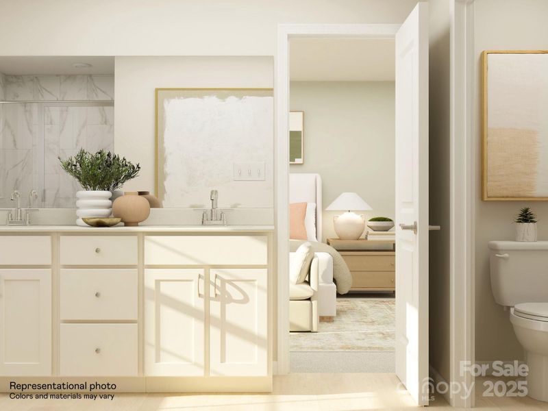 Furnished interior view inside a new home in Village of Waxhaw, Waxhaw (Image 13).