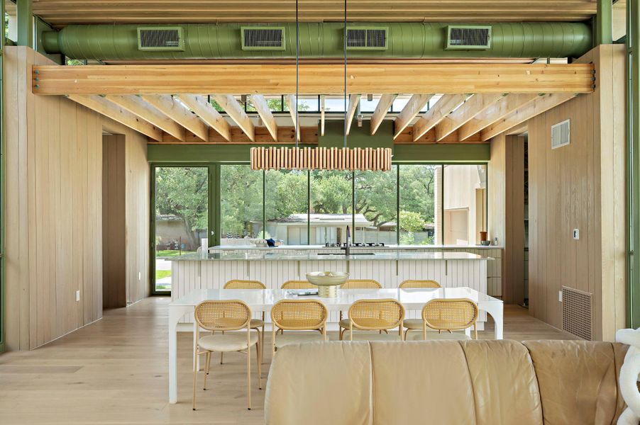 Furnished interior view inside a new home in , Austin (Image 28).