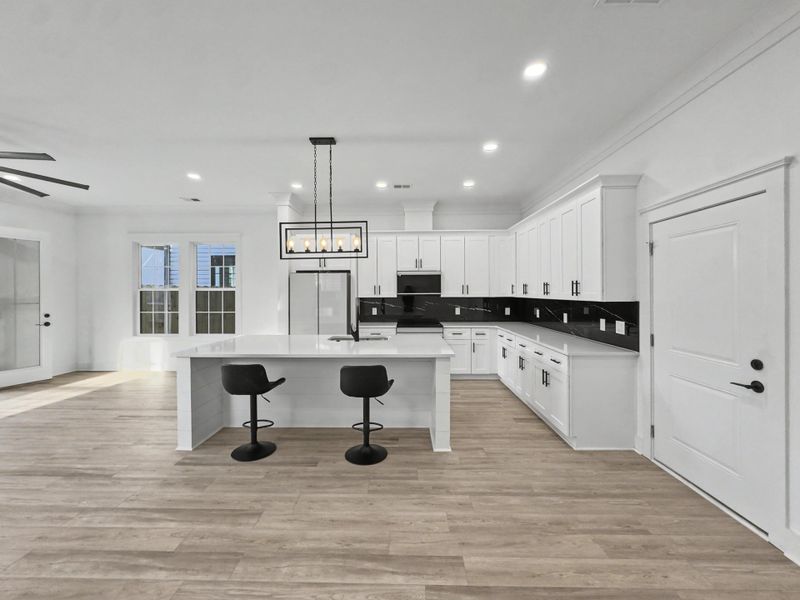 Furnished interior view inside a new home in , North Charleston (Image 10). Furnished interior view inside a new home in , North Charleston (Image 10).