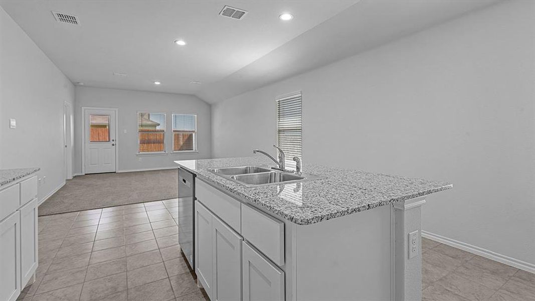 Furnished interior view inside a new home in Springhill South, Boyd (Image 6). Furnished interior view inside a new home in Springhill South, Boyd (Image 6).