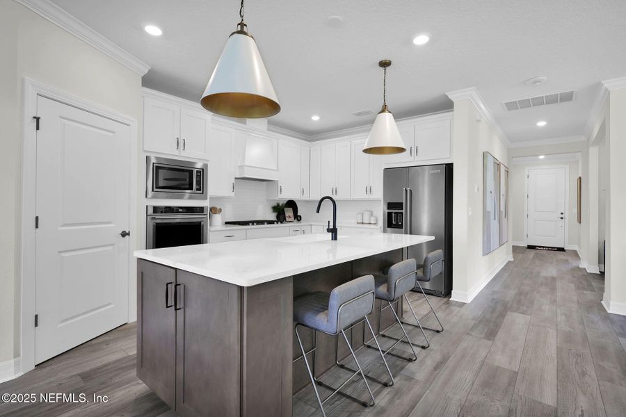 Furnished interior view inside a new home in The Preserve at Bannon Lakes, St. Augustine (Image 6).