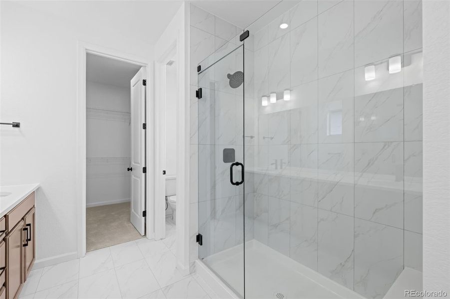 Furnished interior view inside a new home in , Littleton (Image 34).